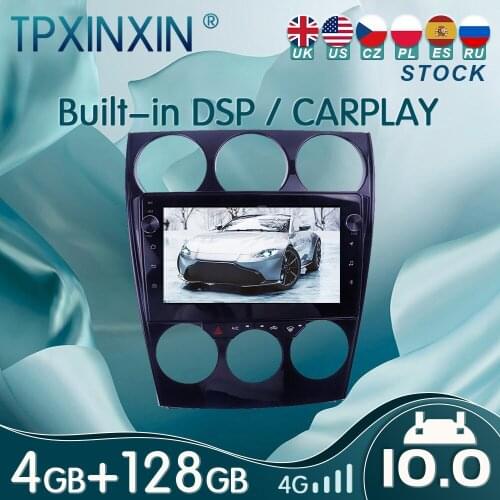 10.0 PX6 For Mazda 6 2002 - 2008 Android Car Stereo Car Radio with Screen Radio Player Car GPS Navigation Head Unit