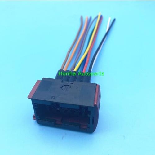 10 Pin auto car wire connector plug black waterproof connectors automotive AMP Tyco 4114013 1-962353-1 wire harness