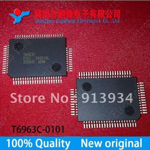 10PCS T6963C T6963CFG T6963C-0101 QFP67 New original