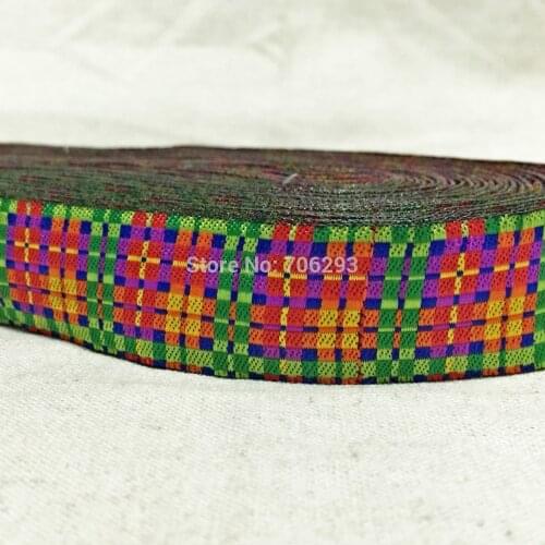 2015 NEW wholesale 7/8" 10yards/lots Woven Jacquard Ribbon lace 22mm new design grating ribbon kt2015031707