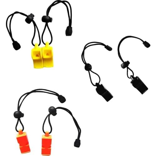2x Mini Safety Loud Whistle Survival Camping Hiking Diving Emergency Tool