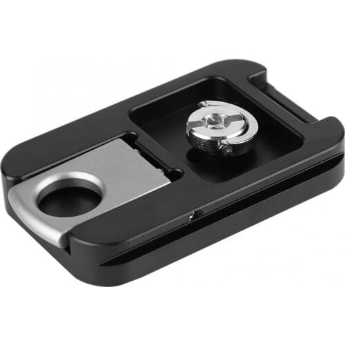 Quick release QR-60 Quick Release Plate 1/4" Screw Mount with Strap Buckle for Arca-Swiss Ball Head Tripod camera quick