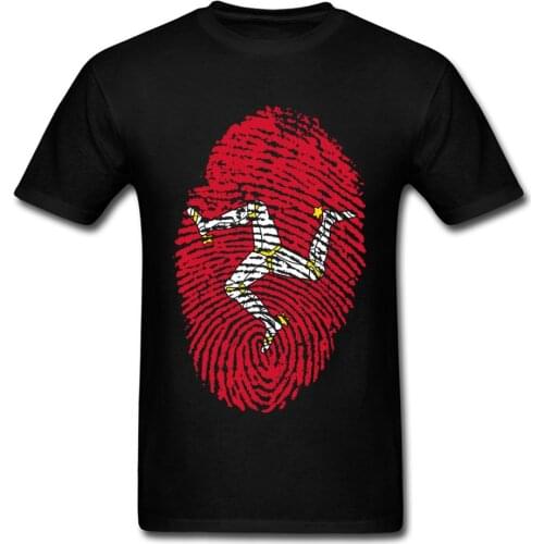 Isle of Man TT Fingerprint T-Shirt. Summer Cotton O-Neck Short Sleeve Mens T Shirt New S-3XL