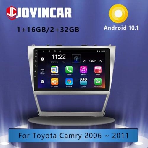 JOYINCAR 2Din Android 10.1 Car Radio Multimedia Player GPS Navigatio 2G+16G for Toyota Camry 2006 - 2011 Head Unit 10.1in