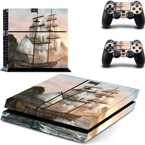 Ship Style PS4 Skin Sticker for Playstation 4 Console & 2 Controllers Decal Vinyl Protective Skins Style 2