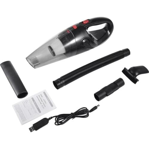 Car Cleaners Hand-held Vacuum Cleaner 120W High Power Built-in 2500mAh Lithium Battery for Home and Car Wet and Dry Dual-use