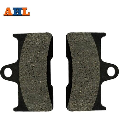 AHL Motorcycle Brake Pad Discs Rear Pads For YAMAHA YFM 660 Grizzly 2002-2008 LX 700-4A Quad 2008-2009