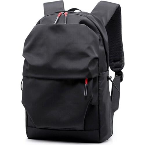 New Waterproof Men Women Backpack 15.6 Inches Laptop Back Pack Large Capacity Stundet Backpacks Pleated Casual School Bags 2020