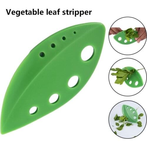 1PC Vegetables Leaf Separator Rosemary Thyme Cabbage Leaf Stripper Plastic Greens Herb Stripper Looseleaf Kitchen Supplies Hot