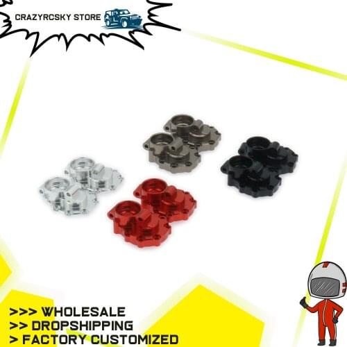 2PCS Portal Drive Housing Inner Rear (Left And Right) For trx4 Rc Car 1/10 Traxxas trx4 Crawler 8253 Hopup Parts