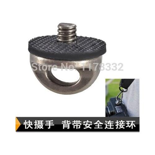 20pcs 1/4" Screw Connecting Adapter neck strap Screw FOR Camera/Camcorder shoulder Quick sling strap Free Shipping