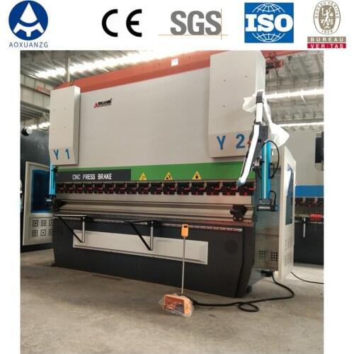 4+1 Axis DA66T CNC Electric and Hydraulic Metal Folding Forming Bender Full Automatic Profile Metal Sheet Bending Machine