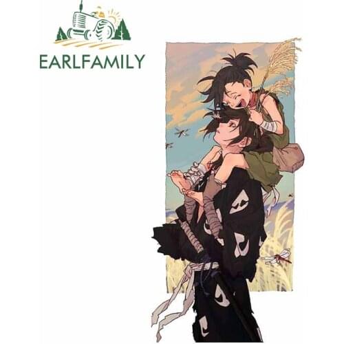 EARLFAMILY 13cm x 6.7cm For Hyakkimaru Car Stickers Fashion Fine Decal DIY Personality Creative Sticker Waterproof Decor