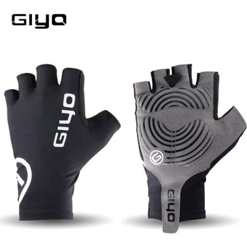 GIYO Breathable Cycling Gloves Anti Slip Gel Pad Road Bike Short Half Finger Gloves Men Summer Sports Bicycle MTB Bikes Gloves