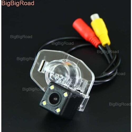 BigBigRoad Car Intelligent Dynamic Track Rear View Camera Backup Reversing Camera Night Vision For TOYOTA Corolla 2007-2013