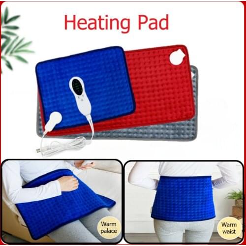 Electric Heating Pad Warmer Heat Pad Blanket Neck For Stomach Shoulder Neck Back Spine Pain Relief EU/US/UK/AU 10Level 160W