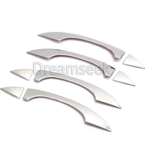 Door Handle Cover For Audi A6 C7 2012 2013 2014 2015 Stainless Steel Molding Trim Bezel Silver Exterior Decoration