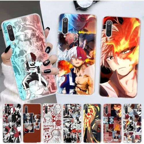 Shoto Todoroki My Hero Soft Cover Phone Case For Xiaomi Redmi Note 10 9 9S 8 7 8T 9A 8A 7A 6A 5 4X S2 K20 Pro Customized Coque