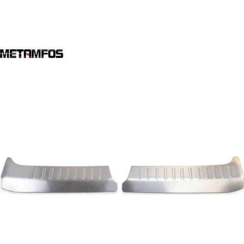 For Nissan Note 2020 2021 2022 Inner Rear Bumper Foot Plate Tail Door Sill Scuff Guard Plate Sticker Accessories Car Styling