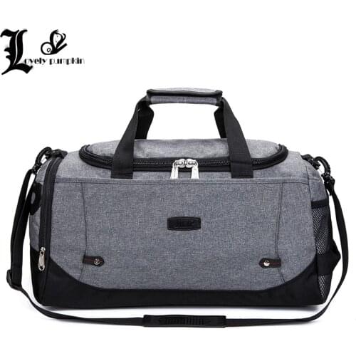 Nylon Travel Bag Large Capacity Men Hand Luggage Travel Duffle Bags Nylon Weekend Bags Women Multifunctional Travel Bags L104