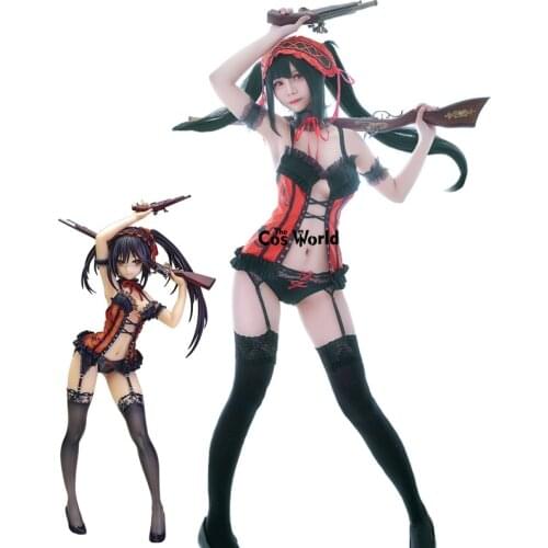 DATE A LIVE Tokisaki Kurumi Sexy Briefs Lingerie Underwear Outfit Anime Customize Cosplay Costumes