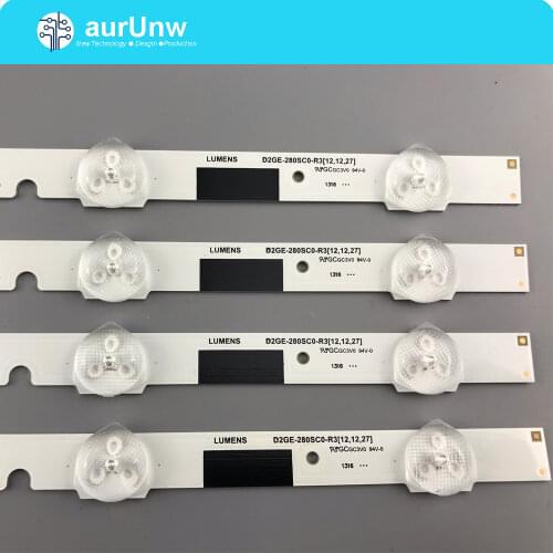 New 4PCS*8LEDs 558mm LED backlight D2GE-280SC0-R3 2013SVS28H for sam sung UA28F4088AR UE28F5000 UE28F4000AS HG28EB670 UE28F4000
