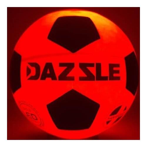 New Tech Led Football Light Up Soccer Ball Official Size 5 Glow at Night With Bright Led Light Up Inside Lights Up When Kicked