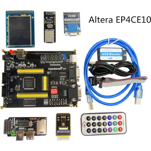 ALTERA Cyclone IV EP4CE10 FPGA Development Board Altera EP4CE NIOSII FPGA Board and USB Blaster Programmer