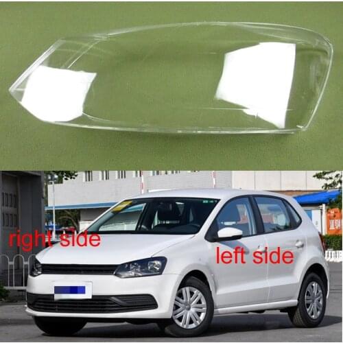 For VW Polo 2014 2015 2016 2017 2018 Front Headlight Shell Cover Transparent Lampshade Headlamp Mask Lens Lamp Lamp Shade