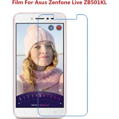 1/2/5/10 Pcs Ultra Thin Clear HD LCD Screen Protector Film With Cleaning Cloth Film For Asus Zenfone Live ZB501KL