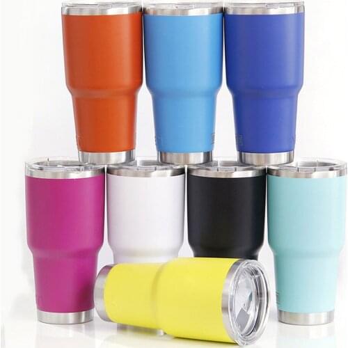 Vacuum Thermos Water Bottle Cup Termal Mugs Drinking Smart Travel Coffee Beer Stainless Steel Travel Flask Tumbler Color Spray