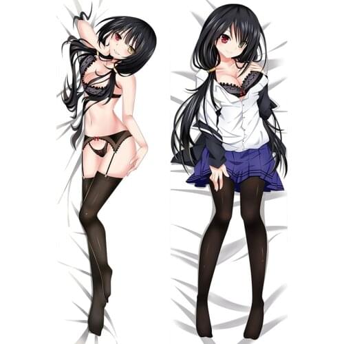 DATE A LIVE Tokizaki Kurumi Japanese Anime Hugging Pillows Male Body Pillow Covers Case Pillowcases Decorative Pillow 2Way