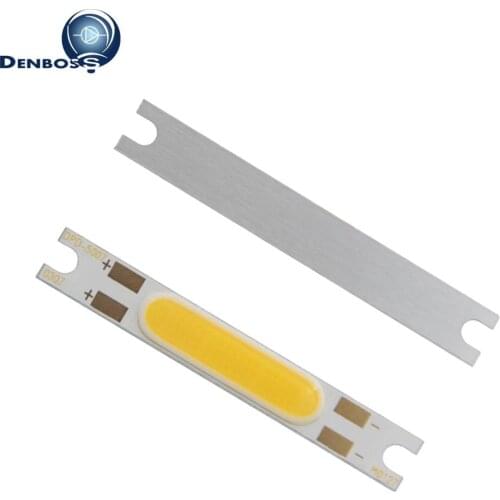 10PCS allcob 50mm 7mm LED COB Strip manufacturer Flip chip High lumen Light Source 3W-5W COB bulb lamp for Wall Lamp