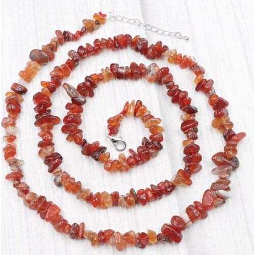 80cm Strand Necklace for Women Natural Stone Agates Bead Female Payer Regious Pendant Long Chain Necklace Jewelry Wholesale B204