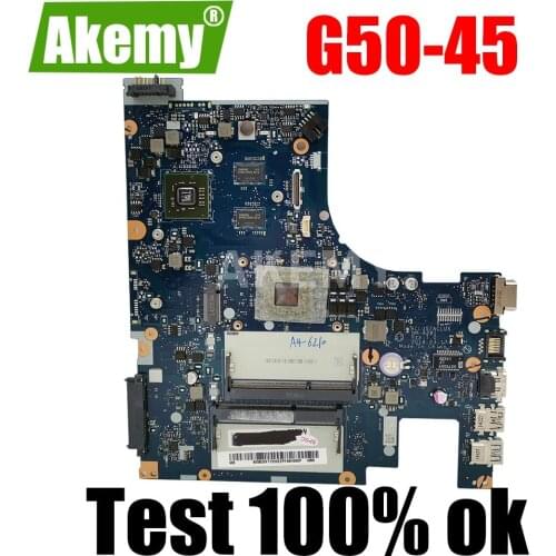 Akemy NEW ACLU5 ACLU6 NM-A281 5B20H55113 For Lenovo IdeaPad G50-45 laptop motherboard 15 Inch A4 CPU GPU ONBOARD