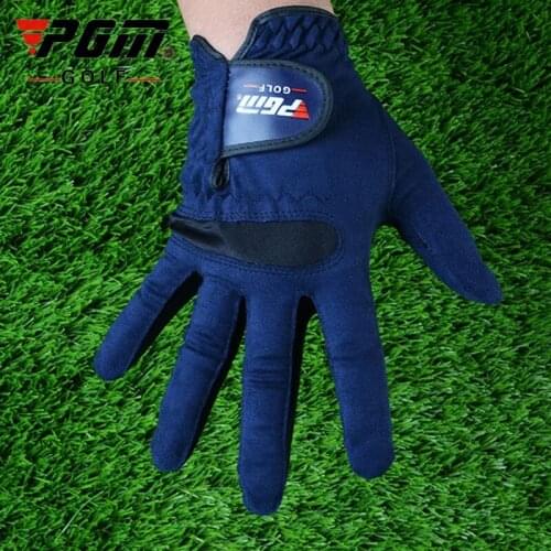 Men Right Left Hand Golf Gloves Sweat Absorbent Microfiber Cloth Gloves Soft Breathable Abrasion Golf Accessories A7039