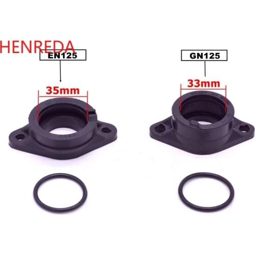 GS125 motorcycle GN125 carburetor interface adapter intake manifold glue for Suzuki 125cc motorbike refit joint EN125 parts