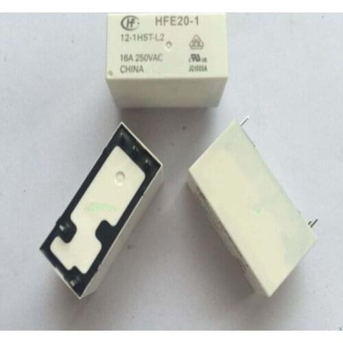 HFE20-1-12-1HST-L2 12VDC 16A 250VAC DIP5 HONGFA RELAY 1 From A Double coil magnetic latching, New and original