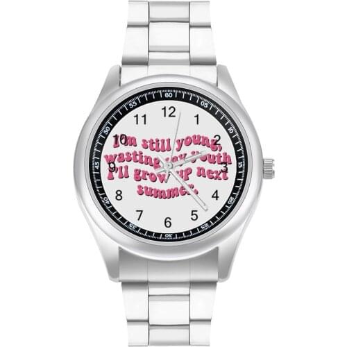 Machine Gun Kelly Quartz Watch Stainless Design Wrist Watch Boy Fishing Unusual Good Quality Wristwatch