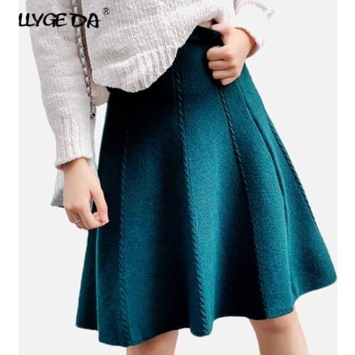 Женские трикотажные юбки LLYGE China At AliExpress