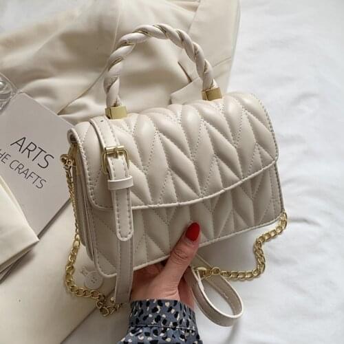 Fashion Soft Leather Shoulder Bag Women Quilted Crossbody Bag Female Purses Luxury Handbags Women Bags Designer Small Sac A Main