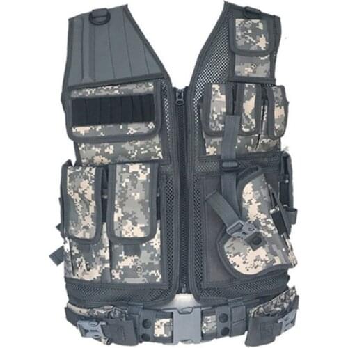 Men Hunting Tactical Vest Military Outdoor Sports Tactical Police Vest Combat Assault Army Vests Belts Airsoft Paintball CS Hot