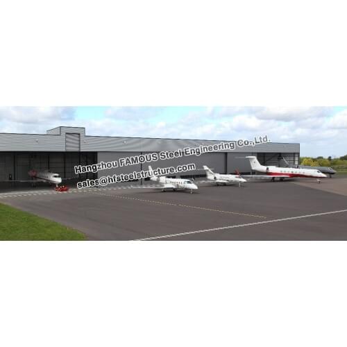 Steel Wide Span Aircraft Hangar Buildings And Airport Terminals
