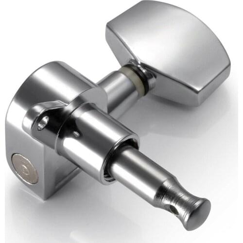 Open-gear Guitar Tuners/Machine Heads - 6-piece 3 Left / 3 Right String Tuning