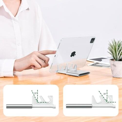 Universal Desktop Phone Holder Stand Support Sheet Bracket For Ipad Smartphone Tablet 4.6 to 8"