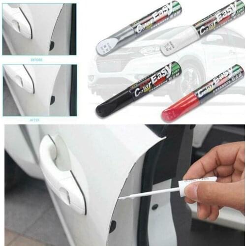 1PC Car Paint Scratch Repair Pen Waterproof Paint Note Paint Brush Pen Colors Paint For Cars Car 4 Paint Care G0Z0