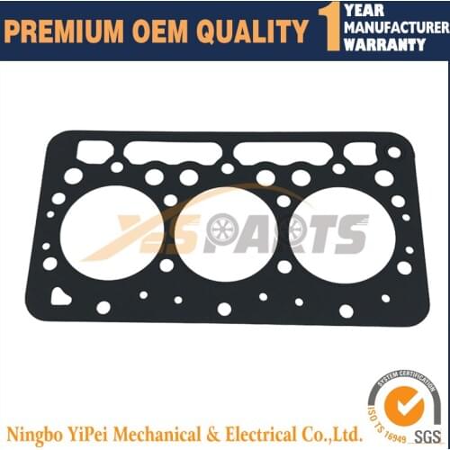16861-03312 New Cylinder Head Gasket For Kubota D662 Engine