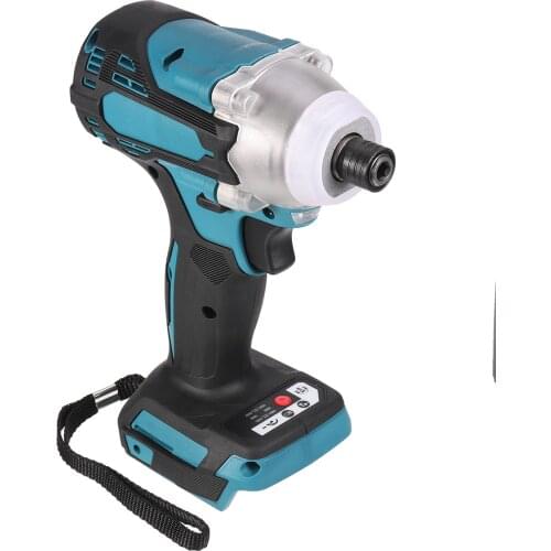18V 800N.m. Li-Ion Brushless Cordless 1/4'' Electric Screwdriver 1/2''Electric Wrench Combine Fit For Makita 300 Battery