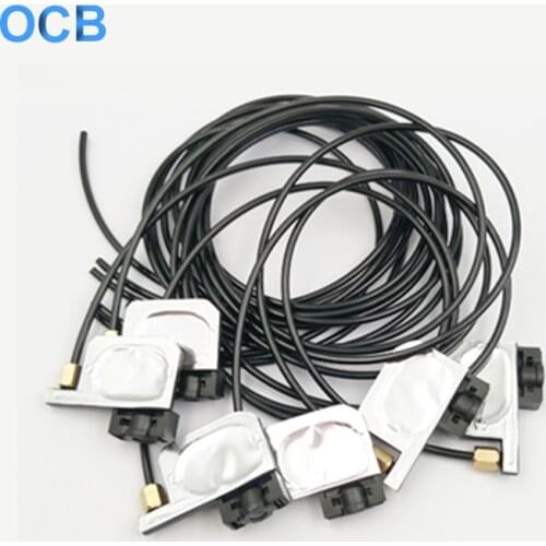 6 Pieces UV Ink Damper With Ink Tube For Epson R1800 R1900 R2400 R1100 1390 1400 1410 1430 UV Ink Damper