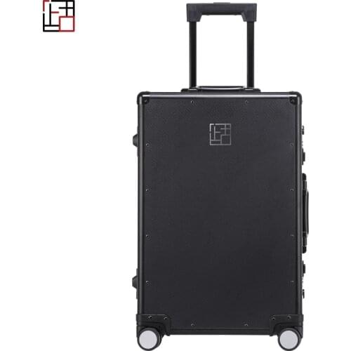 DUOLUPLO Aluminum Suitcases